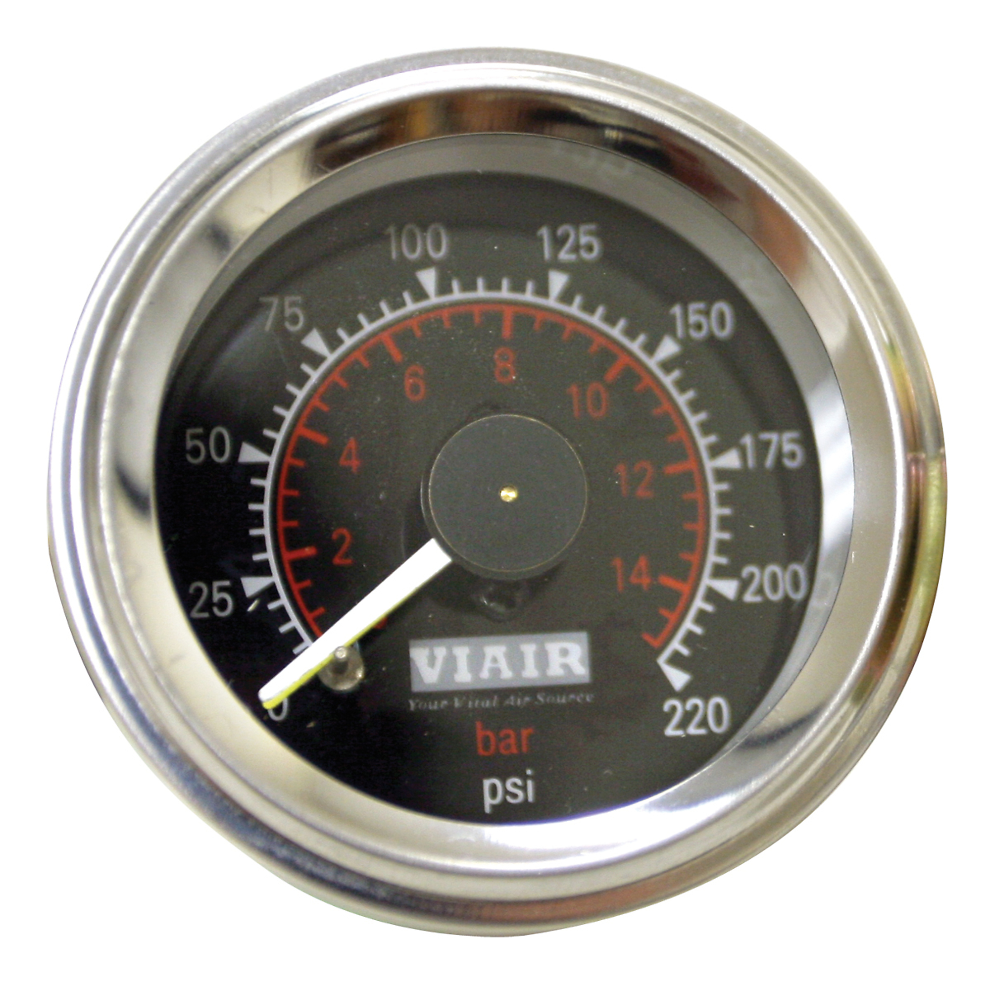 VIAIR 2in. Dual-Needle Air Gauge, Model# 90080